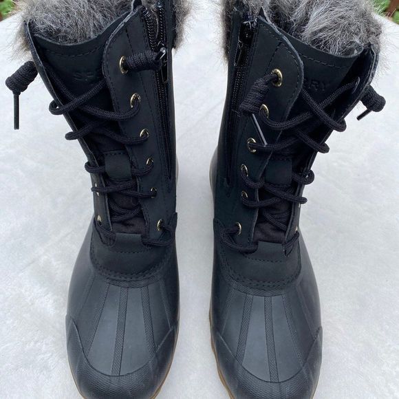 SPERRY Women 86762 Mid-Tall Syren Duck Boots  - NEW NWOB - Picture 2 of 10